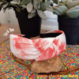 Tie & Dye Printed Knot Hairbands.