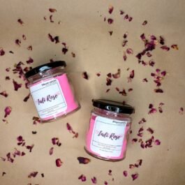 Vegan Aroma Soy Wax Jar Candle Rose