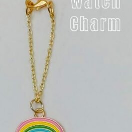 Rainbow Watch Charm