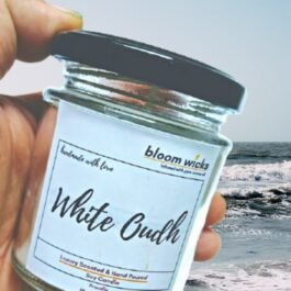 White Oudh Soy Wax Candle