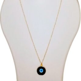 Blue Evil Eye Necklace Handmade