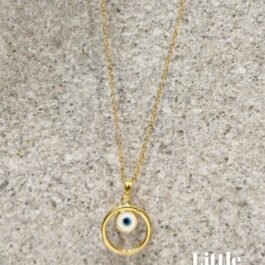 Evil Eye Charm Pendant Chain