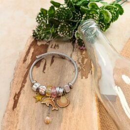 Charming Silver Charm Bracelet | Ready-to-Wear Style ( Dolphin B )