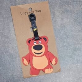 Cute Bear Silicone Luggage Tag