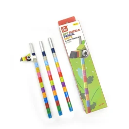 Lego Style Brick Pencil Set – Hornbill Bird